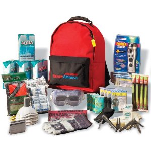 Deluxe Backpack Emergency Kit for 4 People